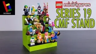 Создание собственной стойки LEGO серии 19 CMF + мои мысли о серии