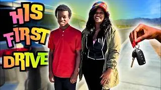 Teaching my teen how to drive for the FIRST TIME 🚗😳 | Nervous Parent Moment