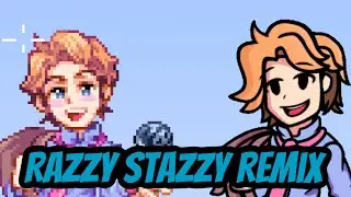 FNF Razzy Stazzy Remix but Senpai & HD Senpai sing it