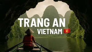 Rowing Through Trang An Caves | Vietnam 🇻🇳 