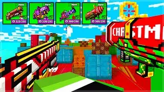 HO HO Rocket Area Damage is CRAZY Good! Pixel Gun 3D