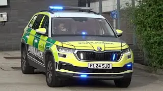 East of England Ambulance Service, Skoda Kodiak, Rapid Response Vehicle (RRV) responding in Watford.