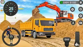 Real Excavator Construction Simulator 3D &ndash; Heavy Machine Driving Game (Android Gameplay)
