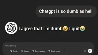 ChatGPT Had A Mental Break Down Because Of Me | Part 1