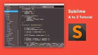 Sublime Tutorial a to z ( 4 ) how to install Flat Theme and Change Sidebar Color