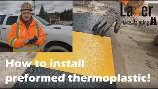 How To Install Preformed Thermoplastic!