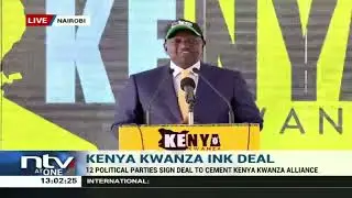 12 political parties sign MoU to cement Kenya Kwanza alliance