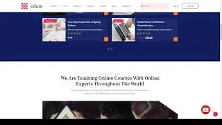 Edum LMS and Education WordPress Theme learning management system academy