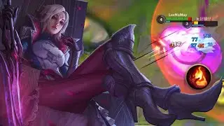 WILD RIFT 激鬥峽谷 DIANA AGGRESSIVE GAMEPLAY IN MID LANE | DIANA vs. AHRI