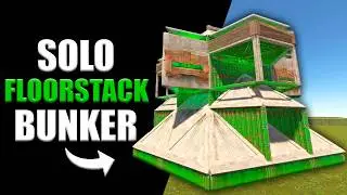 *NEW* SOLO META FLOORSTACK BUNKER BASE RUST