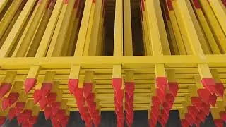 Fiberglass GFRP FRP Fence for isolation plants guardrail anti-spray net Green belt isolation FT-F4