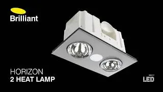 Brilliant Lighting New Horizon 2 Heat Lamp