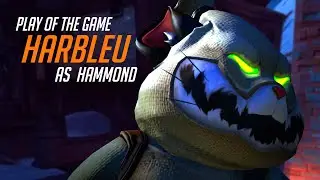 HARBLEU HAMMOND GOD - POTG! [ OVERWATCH 2 SEASON 6 TOP 500 ]