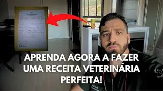 Como fazer uma receita na Medicina Veterinária? Aprenda TUDO nesse video!