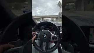 Rolling anti lag in my BMW M340 #b58 #antilag #rollingantilag #g20