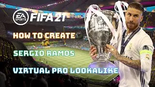 FIFA 21 tutorial | Pro Clubs How to create Sergio Ramos