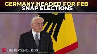 Germany headed for Feb elections as Prez dissolves parliament