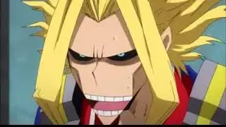 All Might swearing (Dub)