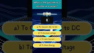 #Short Quiz - Resistor