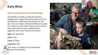 Aspect Autism Friendly and The Australian Museum: Accessibility and Inclusion Action Plan