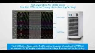 Regenerative Grid Simulator 61800 Series