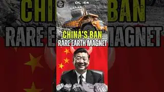 India&rsquo;s Magnet Crises : China&rsquo;s rare earth magnet #rareearthminerals  #india #china #ytshorts