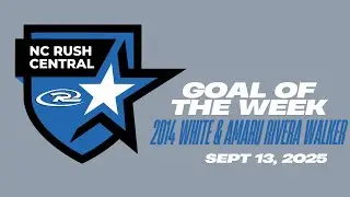 NC Rush Central B2014 White - Free Kick Goal, Sept 13, 2025