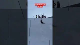 Team india training in Italy || alpine skiing|| 👏👏