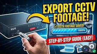 How to Export Video Footage from Hikvision DVR to USB Drive | DVR USB Backup