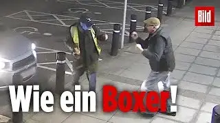 Hier schlägt ein Rentner einen Räuber in die Flucht