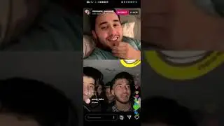 😂😂لايف مروان قروابي وصديقه جليل [[كون خلقني ربي قملة نتمنى نعيش في شعرك]] هههه :D😂😂