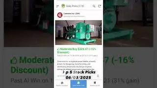 Top 5 Stock Picks - 06/03/2025 #aitrading #stocks #investing