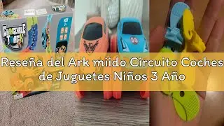 Rese&ntilde;a del Ark miido Circuito Coches de Juguetes Ni&ntilde;os 3 A&ntilde;os, 92 Piezas Flexible Pista de Coches pa
