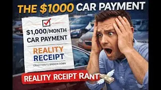 THE $1000 CAR PAYMENT REALITY RECEIPT RANT 😭💸#realityreceipt #roblox #carprices #carpayment #rblx