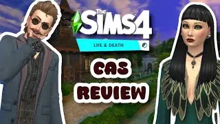 The Sims 4 Life and Death CAS First look and Review! |The Sims 4