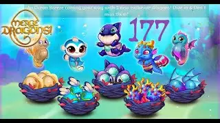 Merge Dragons - Ocean Dragons and... Stronger Zomblins?