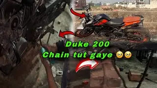 Bike Chain Set Replacement after 20000kms/@aminbhatvlogs 