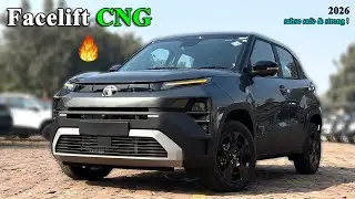 Tata Punch Facelift Accomplished CNG 2026 🔥 &ndash; New Look, Mileage & Features | Worth Buying or Not?