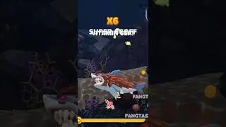 WERESHARK attack ateam alian Shark Hungry Shark evolution game