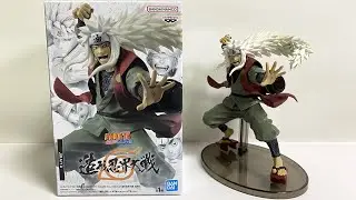 NARUTO: SHIPPUDEN JIRAIYA Banpresto Figure Colosseum Zoukei Ninkai Taisen | Unboxing & Details