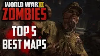 Top 5 &ldquo;World War 2 Zombies&rdquo; MAPS! Ranking All WW2 Zombies Maps (Call Of Duty Zombies Top 5)