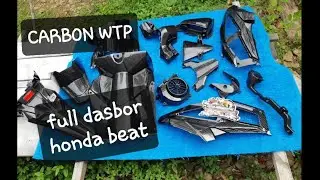Carbon full dasbor Honda Beat