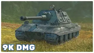 E 100 ● 9 K DAMAGE ● WoT Blitz Best Replays