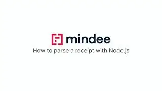Using Mindee.com receipt parsing API with NodeJS