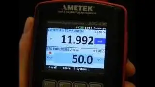 How to perform scaling with the ASC-400 multifunction calibrator from JOFRA
