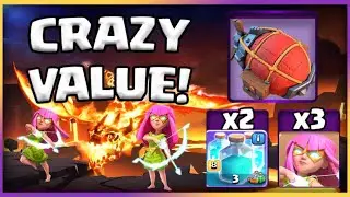 Crazy Value With Super archar blimp in Th 18 Esports Mode  #tjnesports #TeamJN #coc