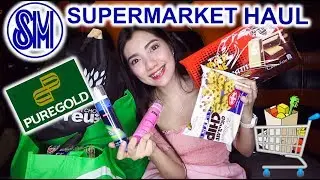 SM Supermarket + Puregold Grocery Haul