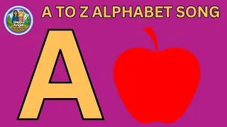 Phonics Song with TWO Words - A For Apple - ABC Alphabet Songs with Sounds for Children