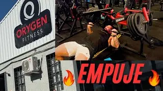 Día de EMPUJE /  Entreno real en ORYGEN fitness