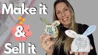 How to make this lovley EASTER CANDY BUNNY POUCH